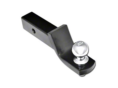 2.50-Inch Receiver Hitch Ball Mount; 3-Inch Drop (Universal; Some Adaptation May Be Required)