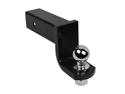 2.50-Inch Receiver Hitch Ball Mount; 6-Inch Drop (Universal; Some Adaptation May Be Required)