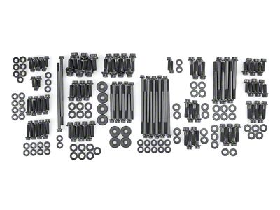 ARP LS Gen III Chevy Engine and Accessory Bolt Kit; Black Oxide 12-Point (98-02 5.7L Firebird)