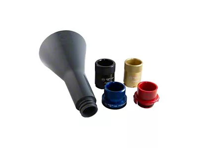 Assenmacher Tools Euro Oil Funnel Kit; 5-Piece