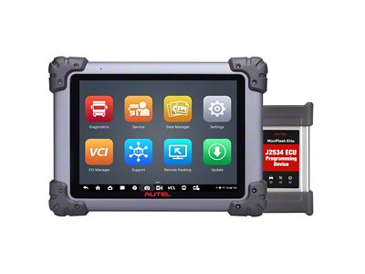 Autel MaxiSYS MS908CV II Commercial Vehicle Diagnostic and Service Tablet