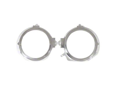 Auto Meter Billet 5-Inch 2-Gauge Direct-Fit Dash Insert; Super Style Bezel (67-68 Camaro)