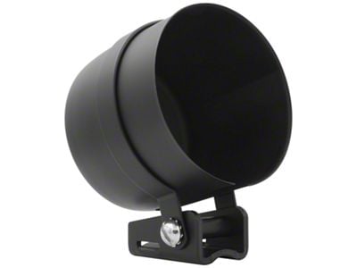 Auto Meter Pedestal Gauge Mount with Black Cup; 3-1/8-Inch (Universal; Some Adaptation May Be Required)