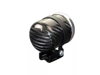 Auto Meter Pedestal Gauge Mount with Carbon Fiber Cup for Electrical Gauges; 2-5/8-Inch (Universal; Some Adaptation May Be Required)