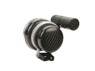 Auto Meter Pedestal Gauge Mount with Carbon Fiber Cup; 5-Inch (Universal; Some Adaptation May Be Required)