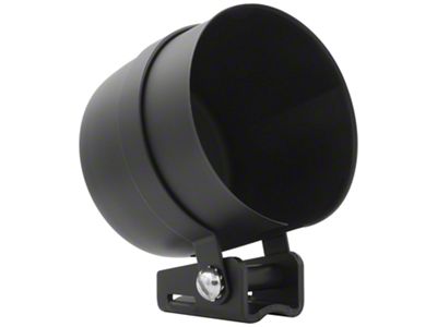 Auto Meter Pedestal Gauge Mount with Black Cup; 3-1/8-Inch (Universal; Some Adaptation May Be Required)