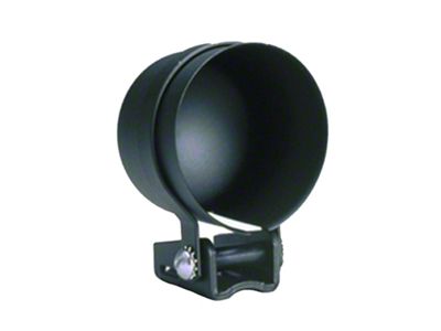 Auto Meter Pedestal Gauge Mount with Black Cup for Electrical Gauges; 2-5/8-Inch (Universal; Some Adaptation May Be Required)