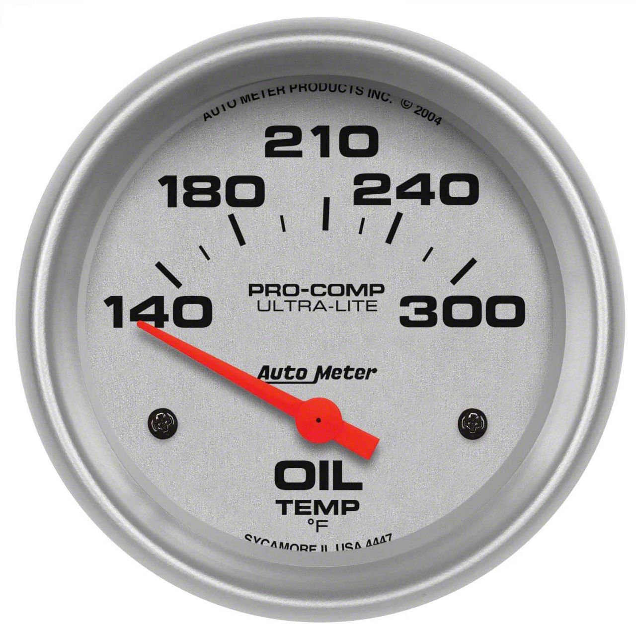 Oil Press Speedway 2-5/8 Inch & Water Temp Gauge Kit Smart Oil Gauge - Foto 7