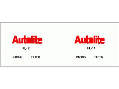 Autolite F-11 Racing Oil Filter Decal - Comet & Montego