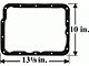 Automatic Transmission Oil Pan Gasket - Cruise-O-Matic Transmission