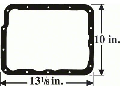 Automatic Transmission Oil Pan Gasket - Cruise-O-Matic Transmission