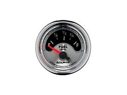 Auto Meter American Muscle Series 2-1/16-Inch Fuel Level Gauge; 0 ohm Empty to 90 ohm Full 