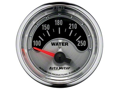 Autometer 2-1/16 Water Temperature 100-250-F American Muscle