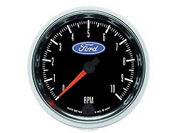 Auto Meter Ford Series 3-3/8-Inch In-Dash Tachometer; 0-10000 RPM