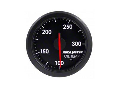 AutoMeter AirDrive 2-1/16 Oil Temp Gauge, 100-300F Black