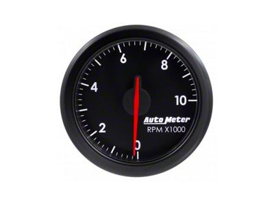Auto Meter AirDrive Series 2-1/16-Inch Tachometer Gauge; 0-10000 RPM