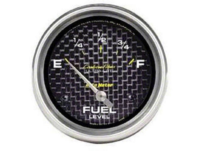 Autometer Carbon Fiber Fuel Lever Gauge