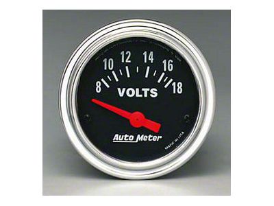 Autometer Chrome Voltmeter