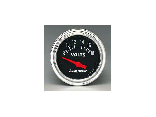 Autometer Chrome Voltmeter