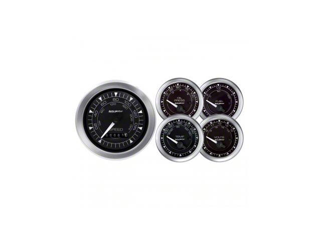 Autometer Chrono 5 Piece Gauge Kit