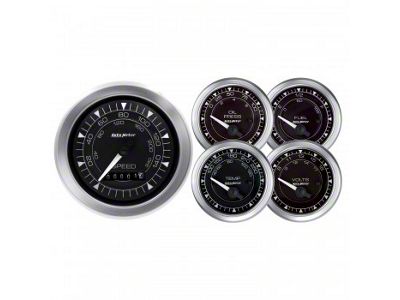 Autometer Chrono 5 Piece Gauge Kit