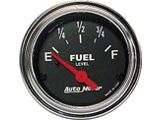 Fuel Lvl Gauge, Chrome, AutoMeter