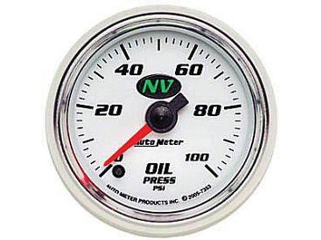 AutoMeter Oil Pressure Gauge, NV2