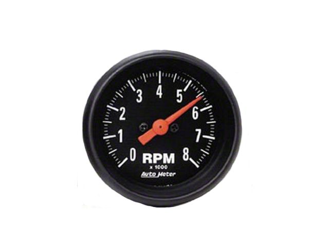 Autometer Tachometer, Black Face