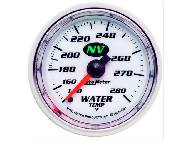 AutoMeter Water Temperature, NV2