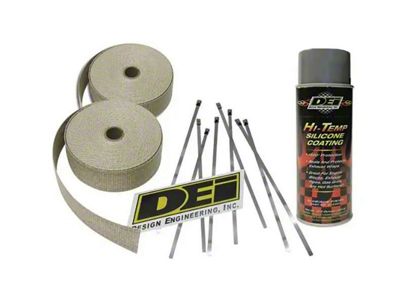 Automotive Exhaust & Header Wrap Kit - Aluminum