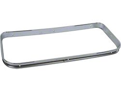 Back Window Garnish Moulding, Chrome