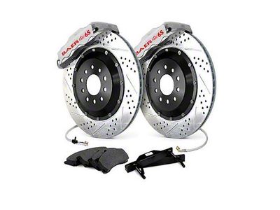 Baer Brakes 14 Front Extreme + Brake System, Silver Calipers, 6 Lug