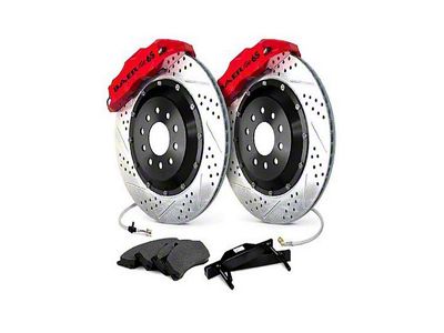 Baer Brakes 15 Front Extreme + Brake System, Red Calipers