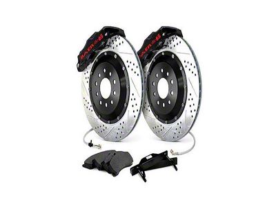 Baer Brakes 15 Rear Extreme + Brake System, Black Calipers, 6 Lug