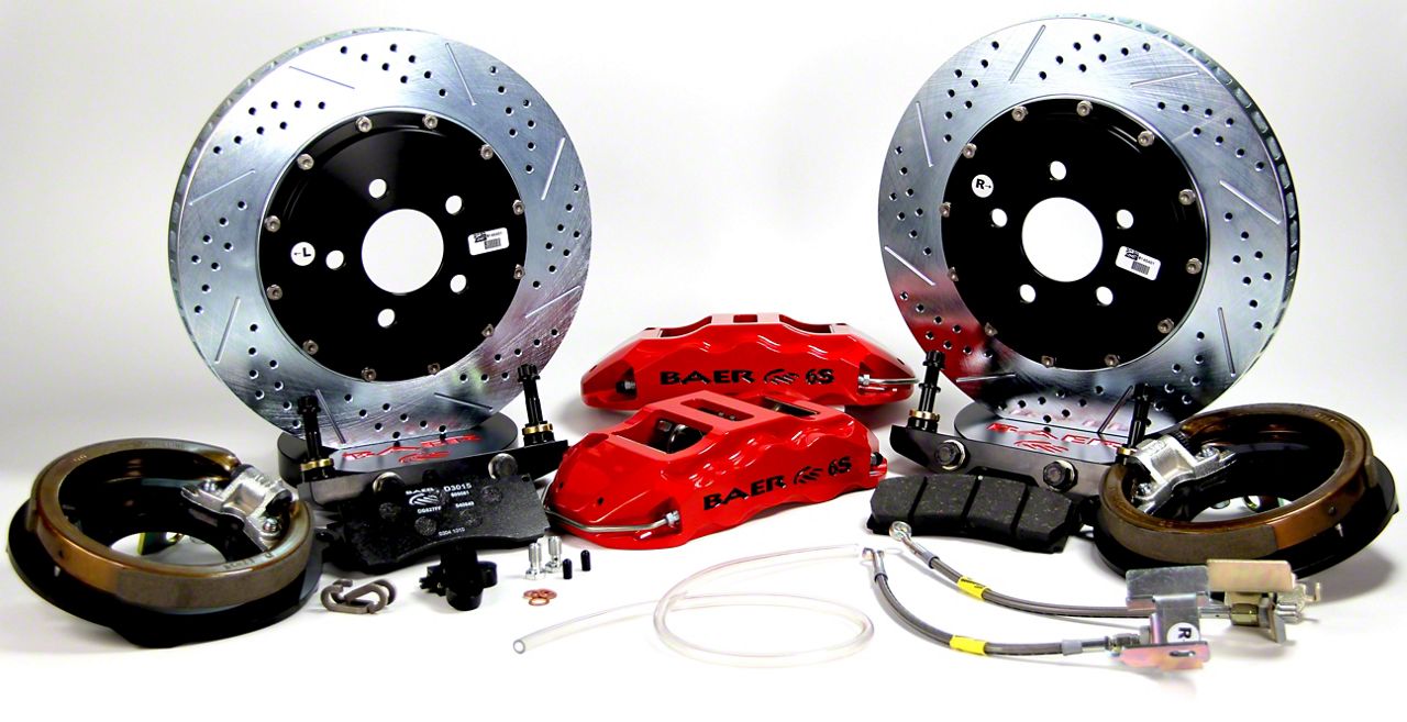 クラブ K Baer Ecklers Extreme+ Rear Big Brake Kit with 14-Inch Rotors