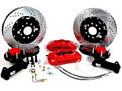 Baer Pro+ Front Big Brake Kit with 14-Inch Rotors; Black Calipers (67-69 Firebird)