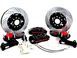 Baer Pro+ Front Big Brake Kit with 13-Inch Rotors; Black Calipers (72-73 Thunderbird w/ 74-79 Spindles; 74-79 Thunderbird)
