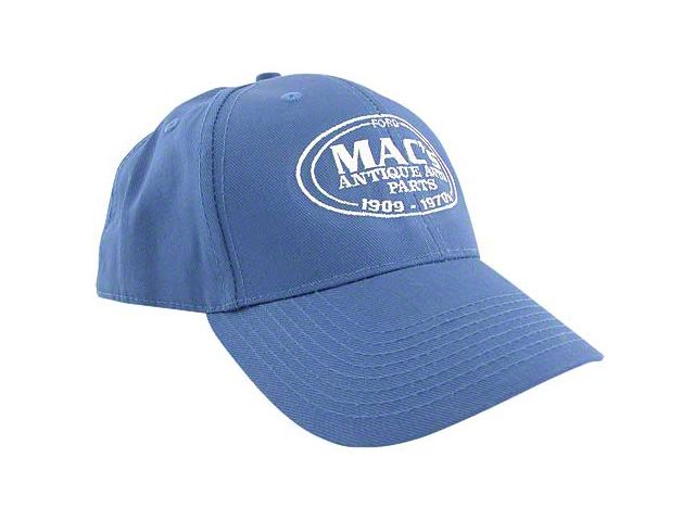 Baseball Cap - Blue - MAC's Antique Auto Parts 1909-1970's