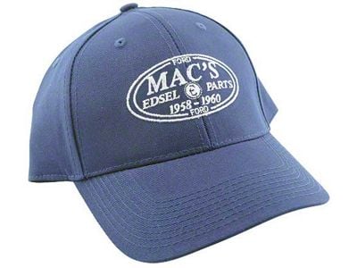Baseball Cap - Blue - MAC's Edsel Parts 1958-1960