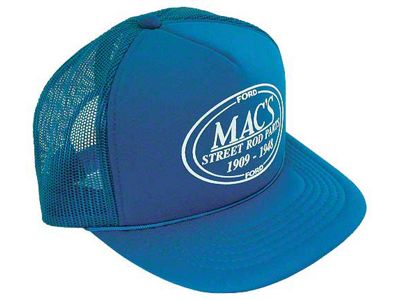 Mac's Street Rod Sport Cap/ Blue/ Mesh Back