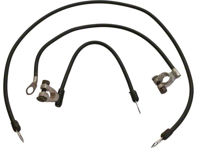 Battery Cable Set - 352 & 390 V8 - Ford