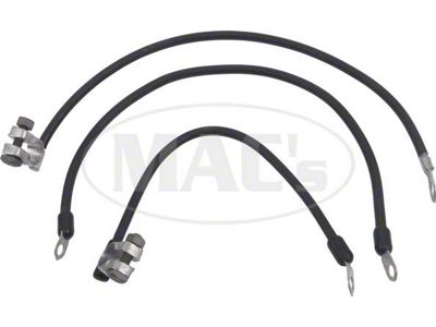 Battery Cable Set - 6 Cylinder - Before 1-21-63 - Falcon