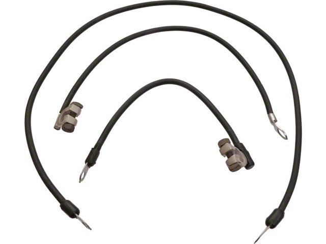Battery Cable Set - All 6 & 8 Cylinder - Ford