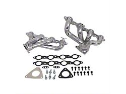 BBK 1-3/4-Inch Shorty Headers; Polished Silver Ceramic (01-02 5.7L Firebird)