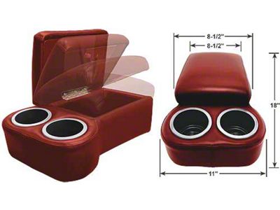 Bc Seat Cruiser Console- Maroon