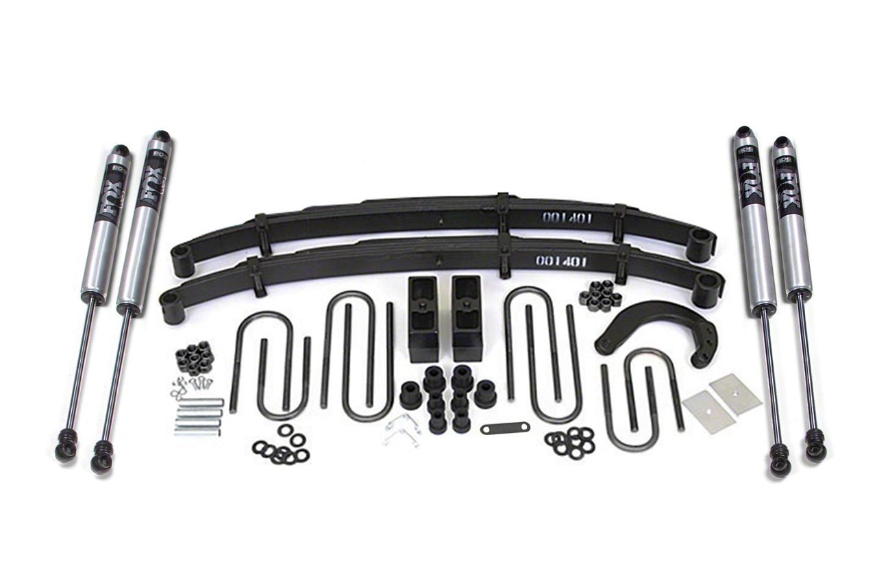 BDS Ecklers 4-Inch Suspension Lift Kit with 4-Inch Lift Blocks and FOX ...