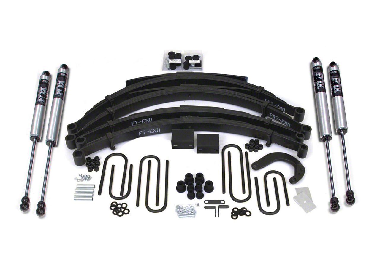 BDS Ecklers 4-Inch Suspension Lift Kit with Leaf Springs and FOX 2.0 ...