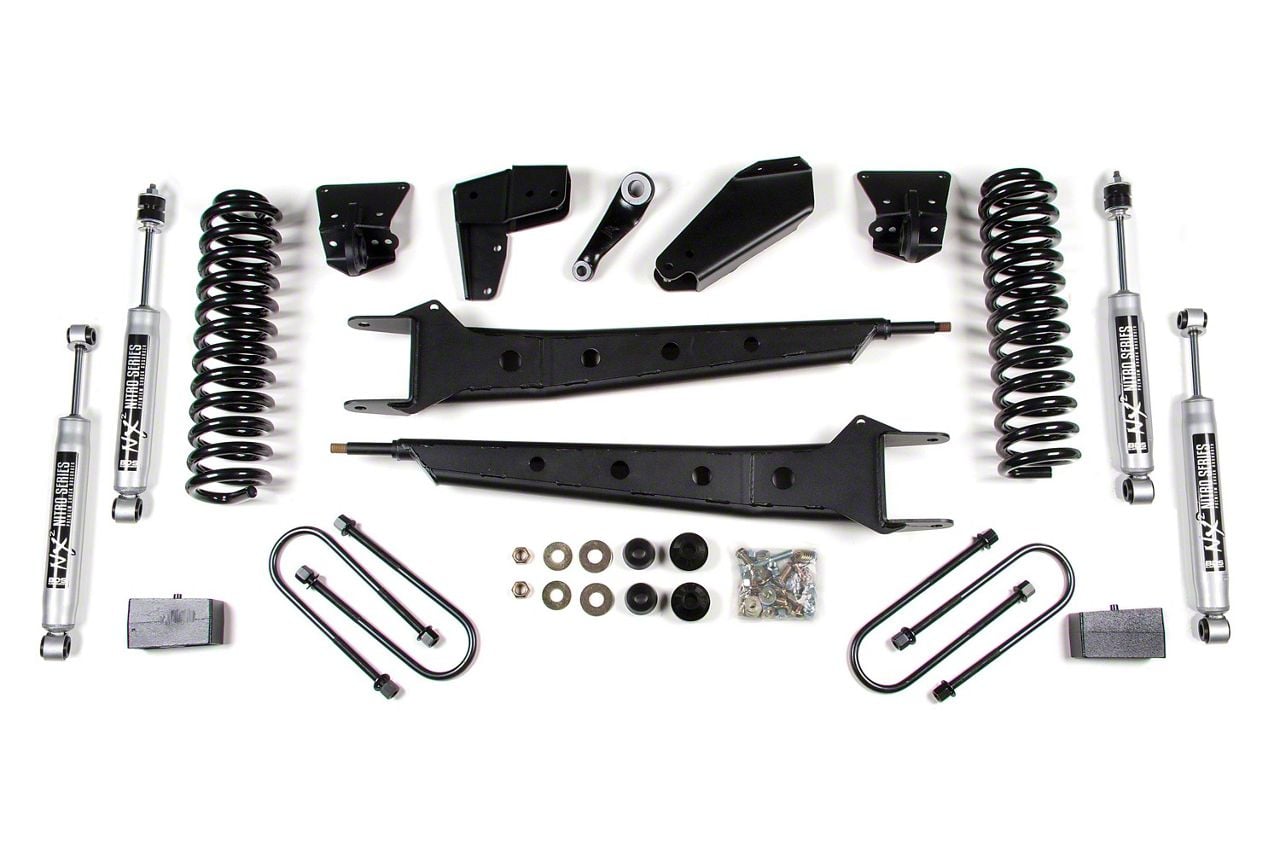 C365 Lift Module BDS Ecklers 4-Inch Radius Arm Suspension Lift Kit with Rear Leaf ...