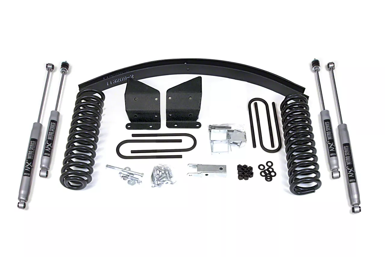BDS Ecklers 4-Inch Suspension Lift Kit with Rear Lift Blocks and NX2 ...