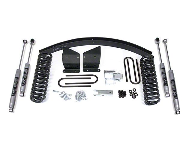 Lift Blocks BDS Ecklers 4-Inch Suspension Lift Kit with Rear Lift Blocks and NX2 ...